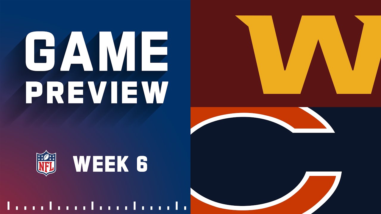 Washington Commanders vs. Chicago Bears | 2022 Week 6 Preview
