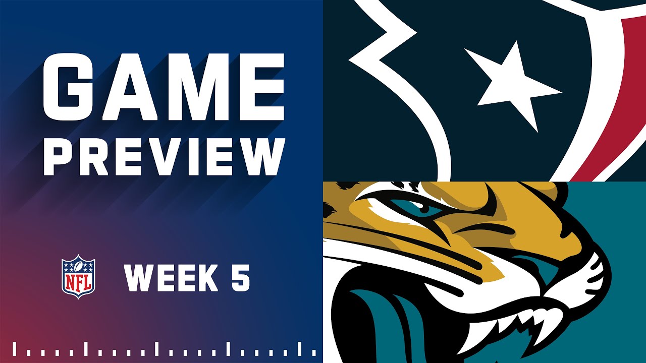 Houston Texans vs. Jacksonville Jaguars Week 5 Game Preview
