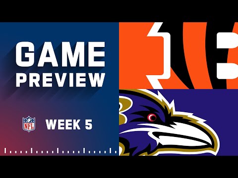 Cincinnati Bengals vs. Baltimore Ravens Week 5 Game Preview
