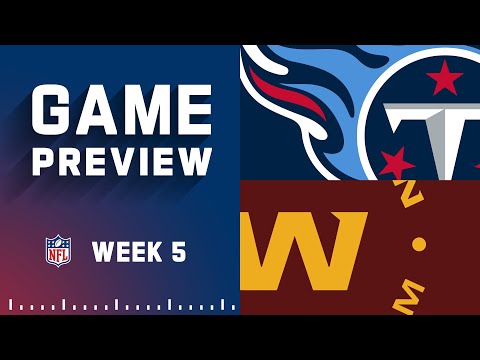 Tennessee Titans vs. Washington Commanders Week 5 Game Preview
