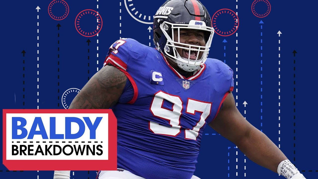 Why Dexter Lawrence is the Key to Giants Top Defense | Baldy Breakdowns